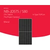 Sharp NBJD-580-BIFA // Sharp 580 W Painel solar // Ntype TOPCon 144 células
