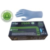 SHOWA disposable gloves 7555 nitrile, green,100 pcs