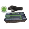 SHOWA disposable gloves 7565 nitrile, black,100 pcs
