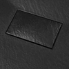Shower tray, black, 90x80 cm, cast sheet compound