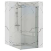 Shower wall Rea Aero 110 N chrome transparent - ADDITIONALLY 5% DISCOUNT ON THE REA5 CODE