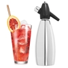 Sifone per Soda Acqua Bottiglia Saturatore Inox Isi + Cartucce CO2 50 Pz.