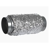 Silencieux de gaine AKU-COMP, pour raccordements flexibles dans les systèmes de ventilation, longueur max.0,6mm, diamètre 200mm