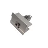Silver end clamp 30mm quick connector