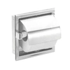 Simex built-in toilet paper holder for 1 roll - stainless steel