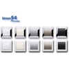 Simón 54 Enchufe Blanco Premium para terminales de altavoces DGL3.01/.. ,GL3Z/11