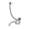 Simplex bathtub siphon 40 / 50 plastic / chrome plated