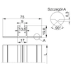 Sina de montare din aluminiu SM400