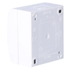 Single-pole surface-mounted switch IP54 AQW1/11, white Aquarius