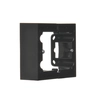 Single surface-mounted box, foldable for Simon frames 54 PREMIUM.Depth 40 mm (1 pcs.DSC/.. =2 elements), black mat Simon54