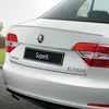 Skoda SUPERB II Sedan - CHROME STRIP ON THE LAP