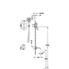Скрит душ комплект Tres Canigó plus хром 21828006