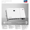 SMA Sunny Tripower inverter Core2 STP 110-60 firmalt AFCI