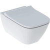 Smyle Square diepe toiletpotset,B35.5 cm,H37.5 cm,T54 cm, verborgen bevestigingen, Rimfree, met wc-bril, topbevestiging, met