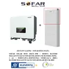 SOFAR HYD hybrid set 20KTL 20 kW+ complete energy storage 10,24kWh BTS E10,24-DS5 10,24 kWh+BDU