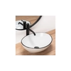 Sofia Black Edge countertop washbasin 410x345x150 mm - additional 5% discount with code REA5