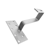 Solar panel roof hook, traditional, fixed, non-adjustable, stainless steel