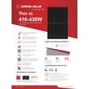 Solární panel Sunova Solar 420W, Bifaciální typ N