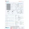 Solcellsmodul PV-panel 445Wp Trina Vertex S+ TSM-445-NEG9R.28 N-Type TOPCon Dubbelglas svart ram Svart ram