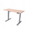 Solid Ash Ergonomic electric desk 160x80