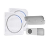 Solight 2x wireless doorbell, in the socket, 200m, white, learning code