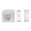 Solight 2x wireless doorbell, in the socket, 200m, white, learning code