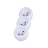 Solight Junction, 3 x 10A, white