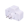 Solight junction box, 4 x 2,5A, white, switch