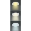 Solight LED mini panel CCT, ceiling, 6W, 450lm, 3000K, 4000K, 6000K, round
