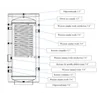 SOLITANK Depósito/intercambiador de ACS de pie 170L con batería 3.83m2