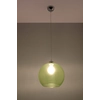 Sollux lampa wisząca Ball E27 zielona SL.0254