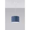 Sollux lampa wisząca Blu E27 niebieska SL.0547