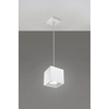 Sollux lampa wisząca Quad 1 GU10 biała SL.0062