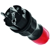 Special waterproof plug 2p + Z, 16A, IP 54, WT-54 EXTREM