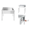 Stainless Steel Catering Pool 80x60x85 Hendi Sink 811009