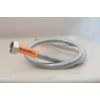 Stainless steel flexi hose for toilet MERABELL Aqua G3 / 8 ”- G3 / 8” 80cm