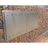 Stainless steel gas door - 120x60 cm