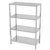 Stainless Steel Gastronomic Shelf 100x40x180 Perforated Polgast 344104