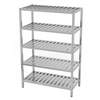 Stainless Steel Gastronomic Shelf 100x50x180 Grating Polgast 355105