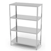 Stainless Steel Gastronomy Shelf 100x50x180 Hendi 812532