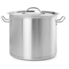 Stainless steel pot medium 24L | Hendi 832844