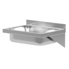 Stainless Steel Washbasin Unbuilt 40x29,5 Polgast 201403