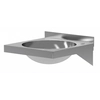 Stainless Steel Washbasin With Round Bowl 40 Depth 40 Polgast 201404-O