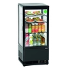 Stalp pentru vitrine frigorifice 78l 4-Poziomy Bartscher negru 700277G