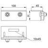 Standing seam beam holder UBZRE32