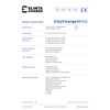 Stație de încărcare CityCharge Mini2 (Elinta Charge) | 2x22kW | 3 Faze