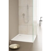 Steel shower tray 3,5 cm SP-5 with Kaldewei polystyrene support with coating 100 x 100 cm