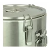 Steel thermos for transporting food 36L without tap DNB-3/36 ECO