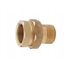 STRAIGHT BRASS COUPLING 5/4 O-RING SEAL