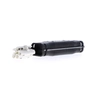 Straight-through gel joint with screw connector (black) EASY 3V